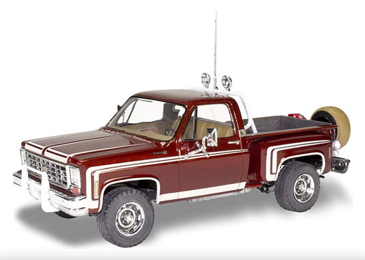 Modelo a escala 1/24 para armar: Pickup Stepside 1976 Chevy Sports