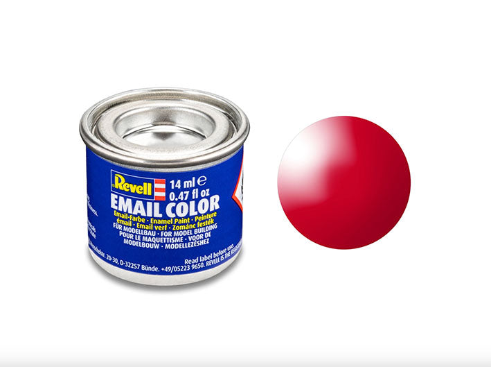 Pintura Esmalte - Revell #34 (Gloss Italian Red) - Rojo Italiano Brillante 14ml