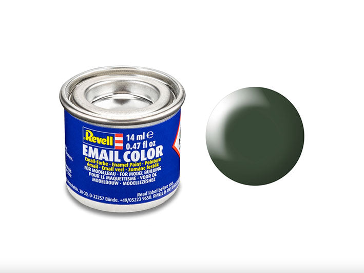 Pintura Esmalte - Revell #363 (Dark Green Silk) - Verde Oscuro Satín 14ml