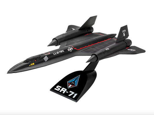 Modelo a escala 1/110 para armar: Lockheed SR-71 Blackbird click system