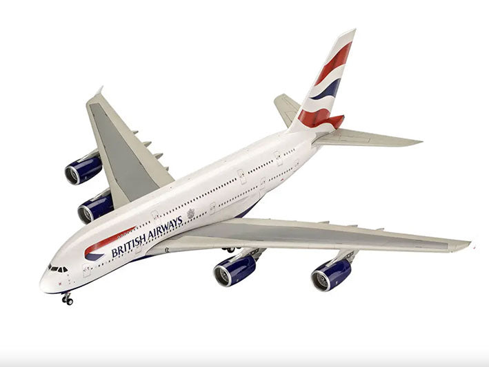Modelo a escala 1/144 para armar: Airbus A380-800 "British Airways"