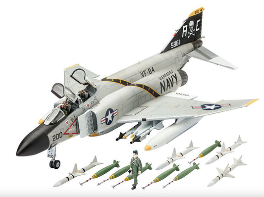 Modelo a escala 1/72 para armar: F-4J Phantom II