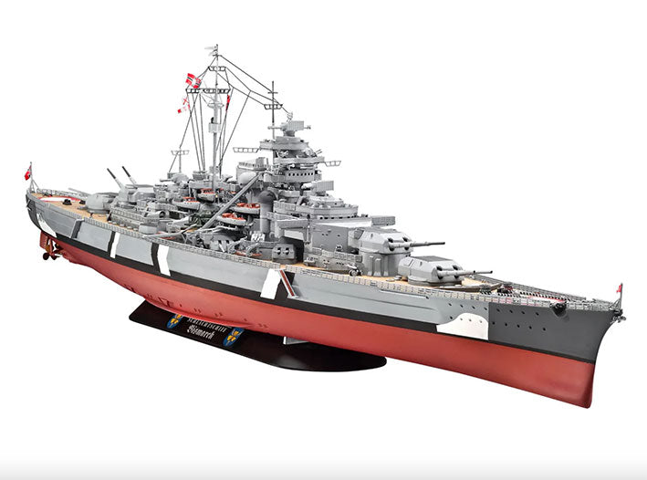 Modelo a escala 1/350 para armar: Bismarck