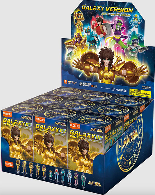 Blokees Saint Seiya Galaxy Version: 02 The Legacy of the Gold Saints - 1 Figura Armable Sorpresa