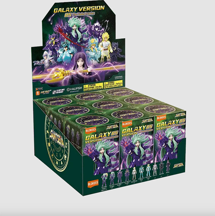 Blokees Saint Seiya Galaxy Version: 05 The Hades Invasion - 1 Figura Armable Sorpresa
