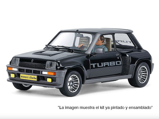 Modelo a escala 1/24 para armar: Auto Renault 5 Turbo