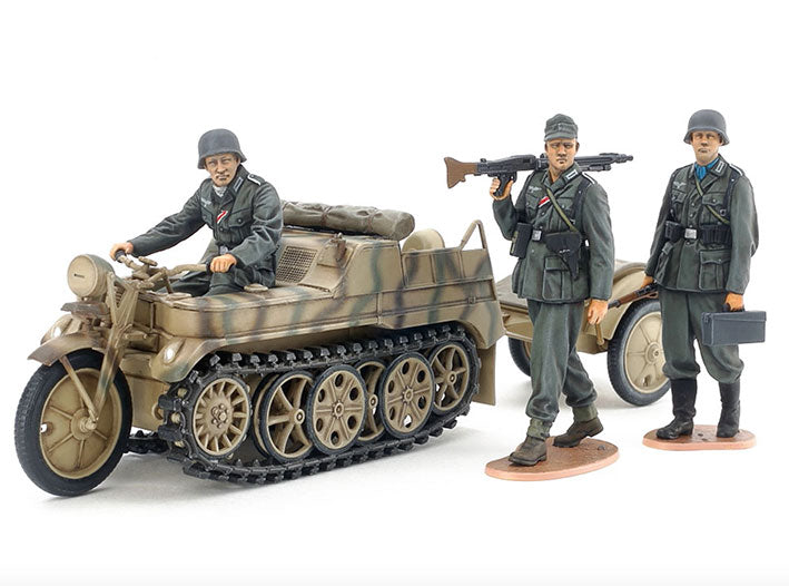 Modelo a escala 1/35 para armar: GERMAN Sd.Kfz.2 KETTENKRAFTRAD (MID-PRODUCTION)