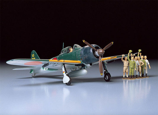 Modelo a escala 1/48 para armar: MITSUBISHI A6M5c ZERO FIGHTER (ZEKE)