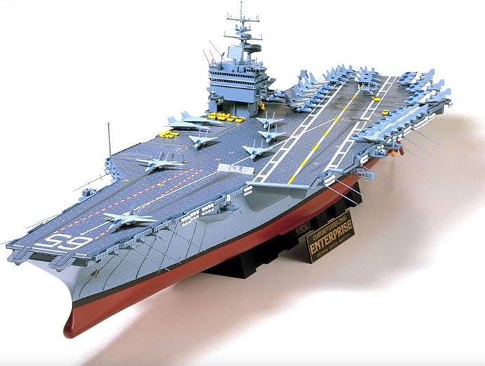 Modelo a escala 1/350 para armar: US Aircraft Carrier Enterprise (Portaaviones)