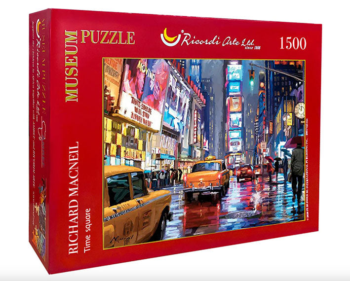 Rompecabezas 1500 Piezas Ricordi: Richard Macneil - Time Square