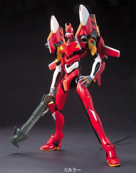 Bandai - Evangelion Model Kit - EVANGELION 02 (NEW MOVIE "HA"ver.) HG 1/144