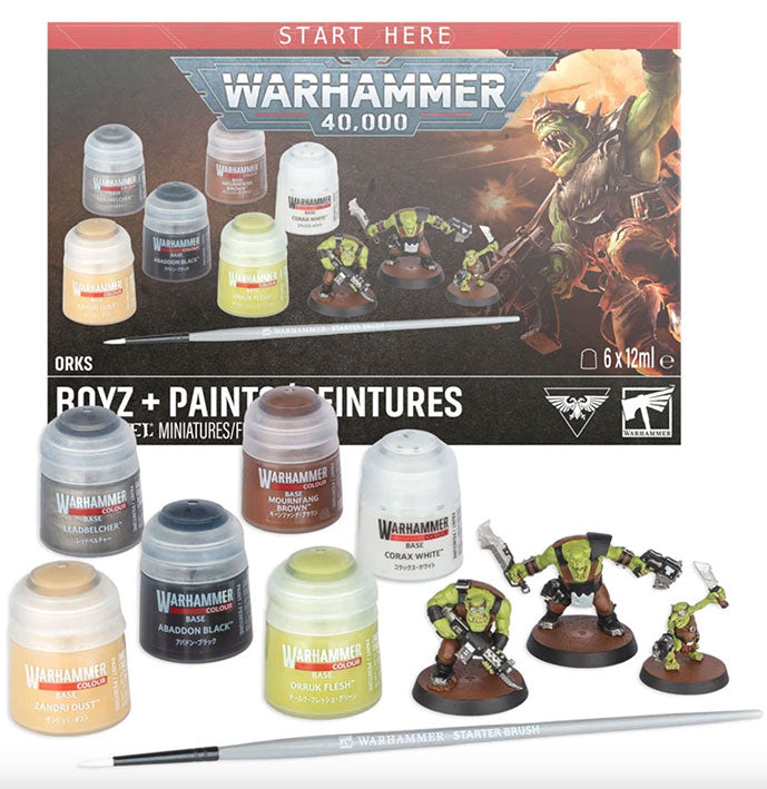 Warhammer 40k - Orks + Paint Set