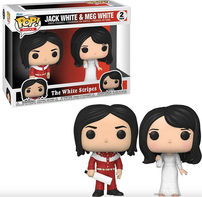 Funko Pop Rocks: The White Stripes - Jack White & Meg White