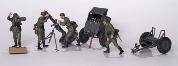 Modelo a escala 1/35 para armar: Militar - German 120-mm Mortar 42 with Trailer and Crew WWII