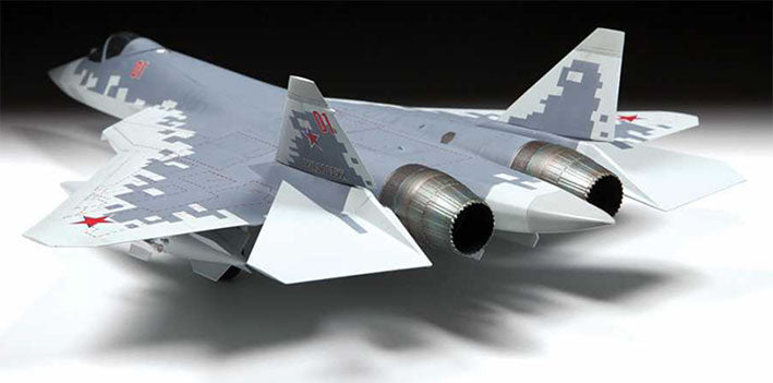 Modelo a escala 1/48 para armar: Avión Sukhoi Su-57