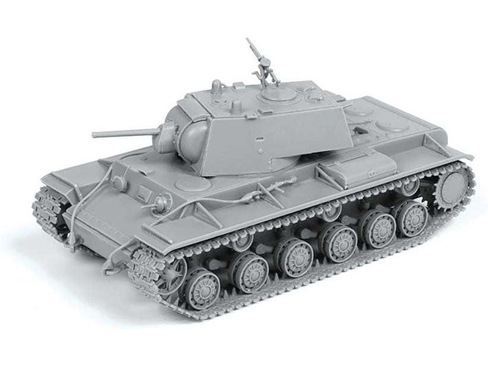 Modelo a escala 1/72 para armar: Snap Kit - Tanque KV-1 WWII