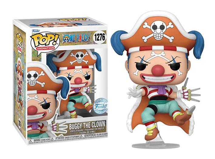 Funko Pop Animation: One Piece - Buggy el Payaso Exclusivo