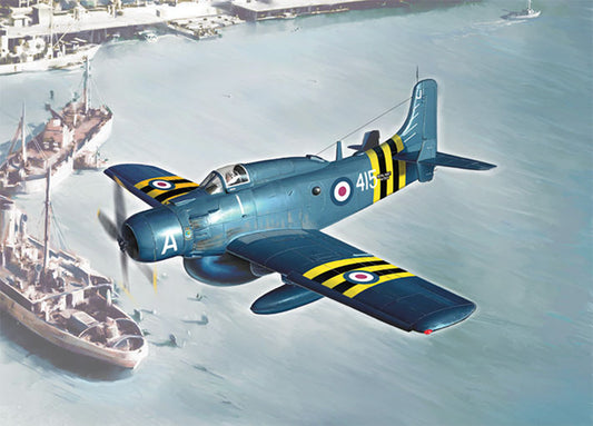 Modelo a escala 1/48 para armar: AD-4W Skyraider