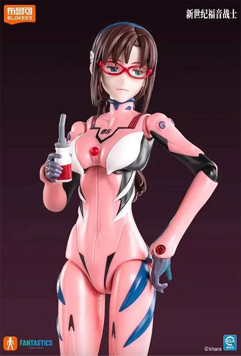 Blokees Figura Armable de Evangelion: Fantastics Series - Mari Makinami Illustrious (Plug Suit)
