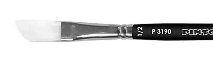 Pincel Dagger - Elite White Taklon - 1/8