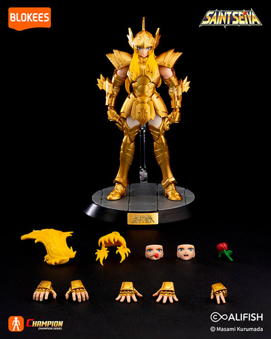 Blokees Figura Armable de Saint Seiya: Champion Class - Pisces Aphrodite (Manga Ver.)