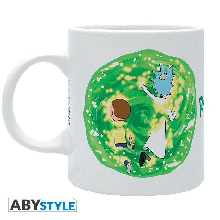 Taza Cerámica Portal - Rick y Morty