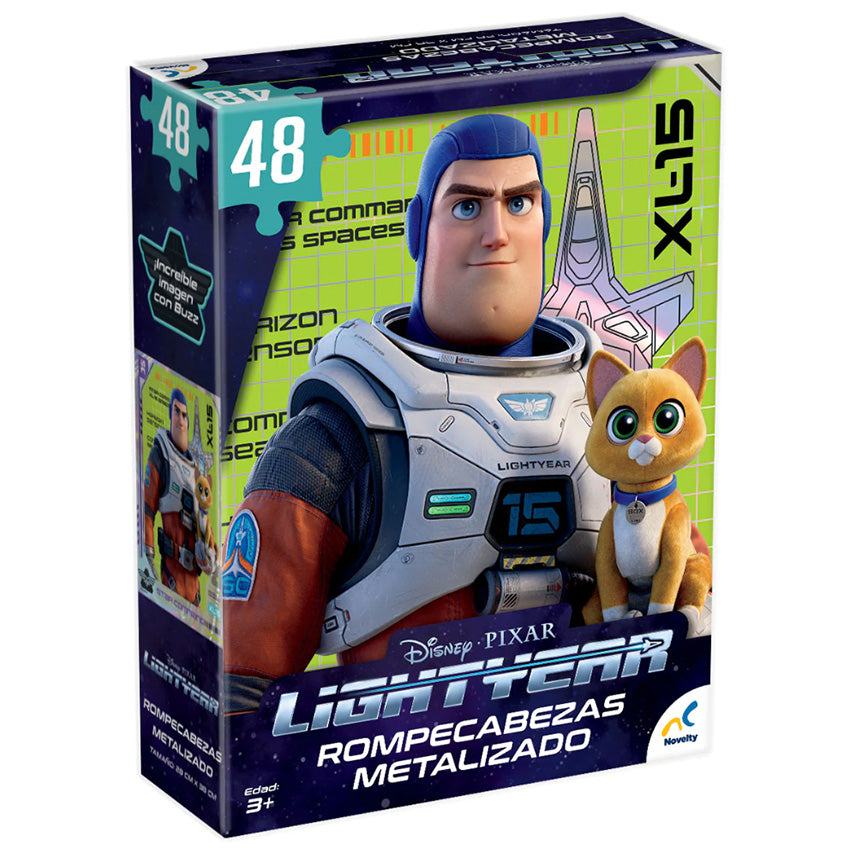 ROMPECABEZAS 48 PIEZAS NOVELTY: BRILLO METÁLICO DE LIGHTYEAR – Big Bang ...