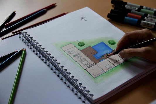 Cuaderno de dibujo, arte y diseño Cromatic