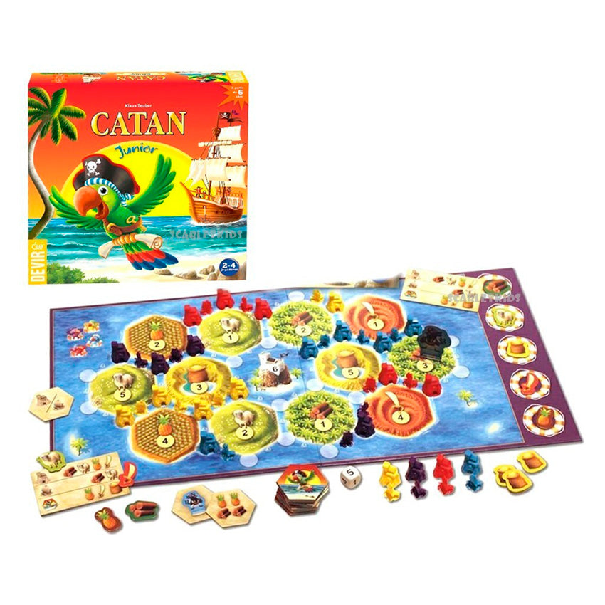 JUEGO DE MESA MARCA DEVIR: CATAN JR