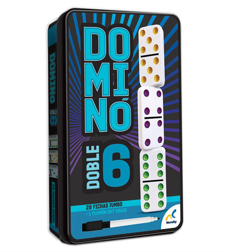 DOMINO DOBLE 6: Juego de Mesa
