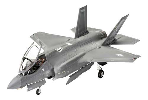 Modelo a escala 1/72 para armar: AVION F-35A LIGHTNING II