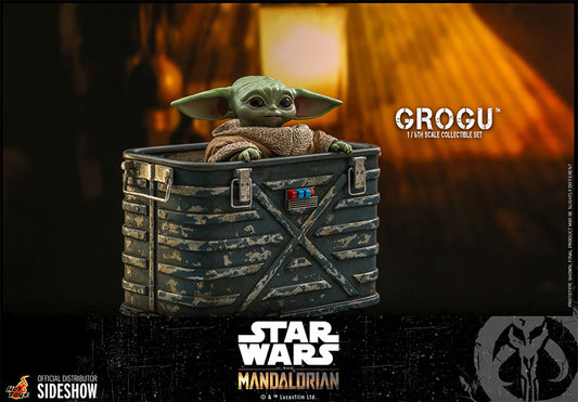 Hot Toys Star Wars: The Mandalorian - Grogu Baby Yoda Escala 1/6