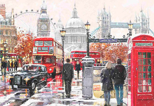 ROMPECABEZAS 2000 PIEZAS ANATOLIAN, THE MACNEIL STUDIO: INVIERNO EN LONDRES