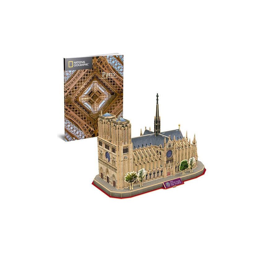ROMPECABEZAS 3D NOVELTY: NATIONAL GEOGRAPHIC - PARIS NOTRE DAME