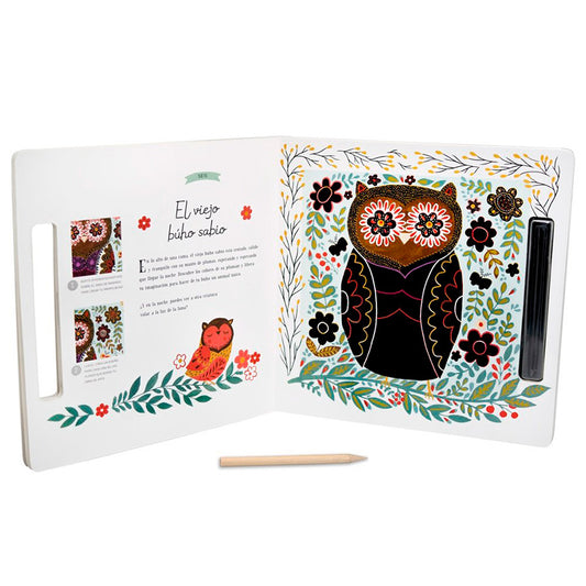 Libro de Dibujo - EL BOSQUE OCULTO