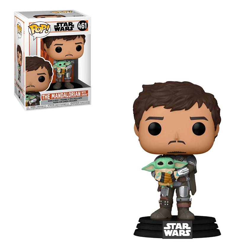 Funko Pop Star Wars: Mandalorian - Mando con Baby Yoda