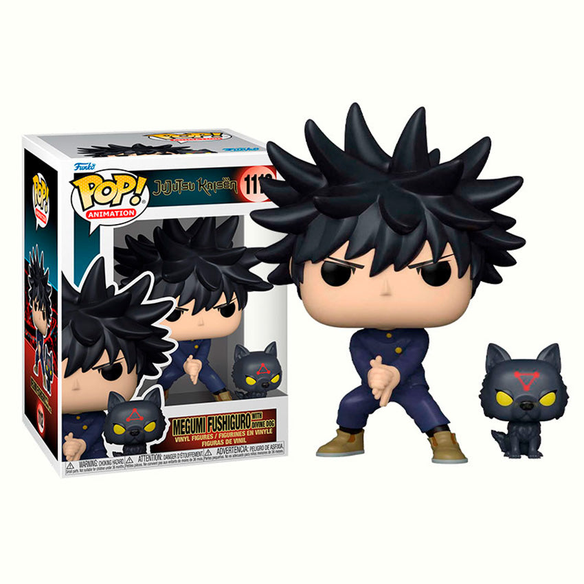 Funko Pop Animation: Jujutsu Kaisen - Megumi Fushiguro con Perro Demonio