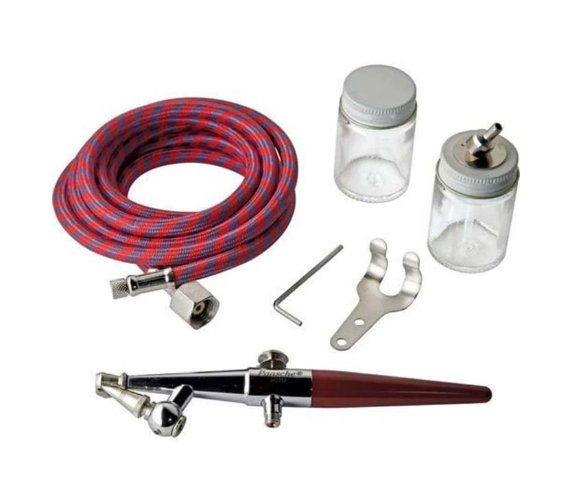 Kit de aerógrafo de acción simple Paasche 2000H Mezcla Externa