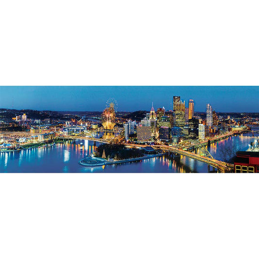 ROMPECABEZAS 1000 PIEZAS PANORAMICO MASTER PIECES: CITYSCAPES - PITTSBURGH