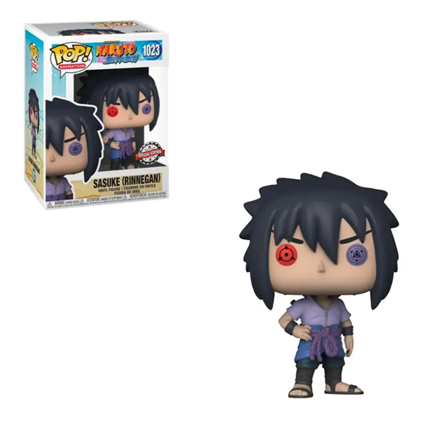 Funko Pop Animation: Naruto Shippuden - Sasuke con Rinnegan Exclusivo
