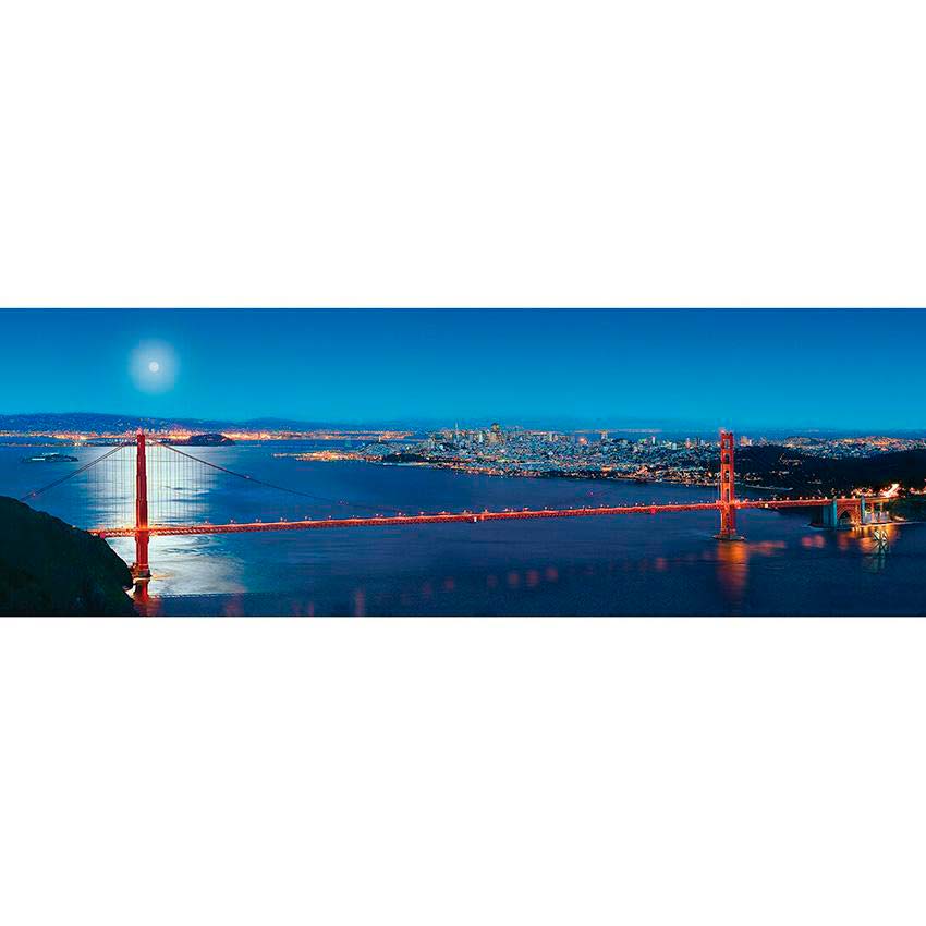 ROMPECABEZAS 1000 PIEZAS PANORAMICO MASTER PIECES: CITYSCAPES - SAN FRANCISCO