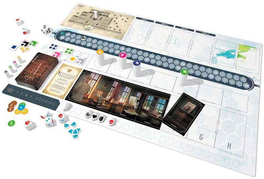 JUEGO DE MESA MARCA ASMODEE: TIME STORIES (INGLES)