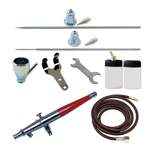Kit de aerógrafo de doble acción Paasche VL SET Doble Acción Mezcla Interna