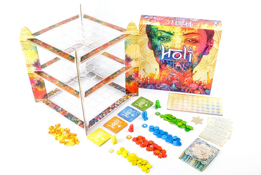 Juego de Mesa Marca Devir: HOLI FESTIVAL DE COLORES