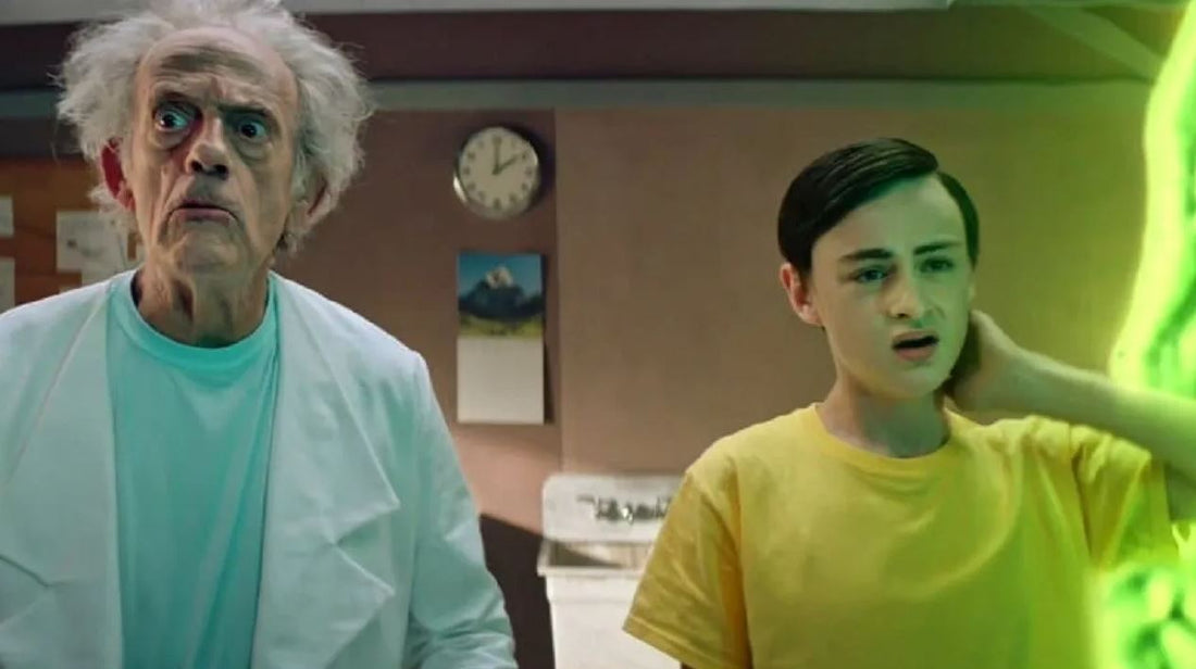 Rick and Morty y un spot “live action” con Christopher Lloyd, el actor de Volver al futuro