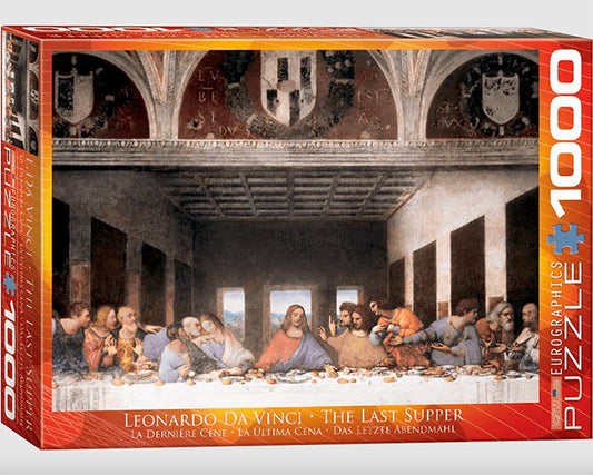Rompecabezas 1000 Piezas Eurographics - Leonardo Da Vinci: La Ultima Cena