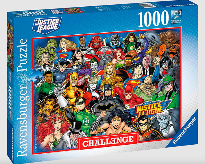 Rompecabezas de 1000 Piezas Ravensburger - Challenge - DC Comics