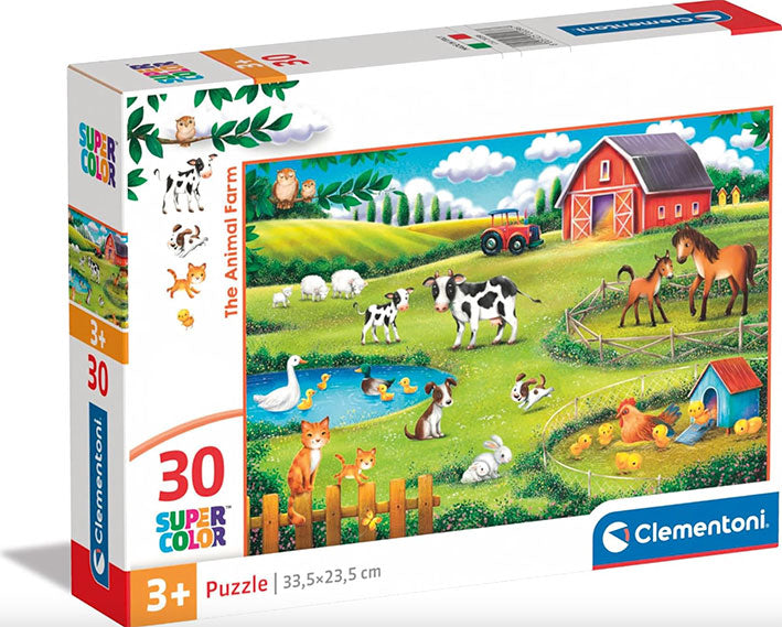 Rompecabezas de 30 Pzas Clementoni - Animales De La Granja