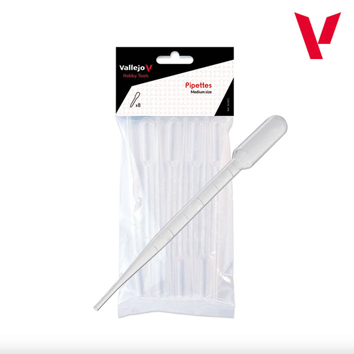 Vallejo - Pipetas 3 ml/0.10 fl oz - 8 pzas