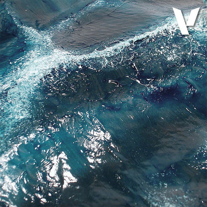 Texturas (Water Texture) - Vallejo Diorama FX 26.202 (Mediterranean Blue) - Azul Mediterráneo 200ml